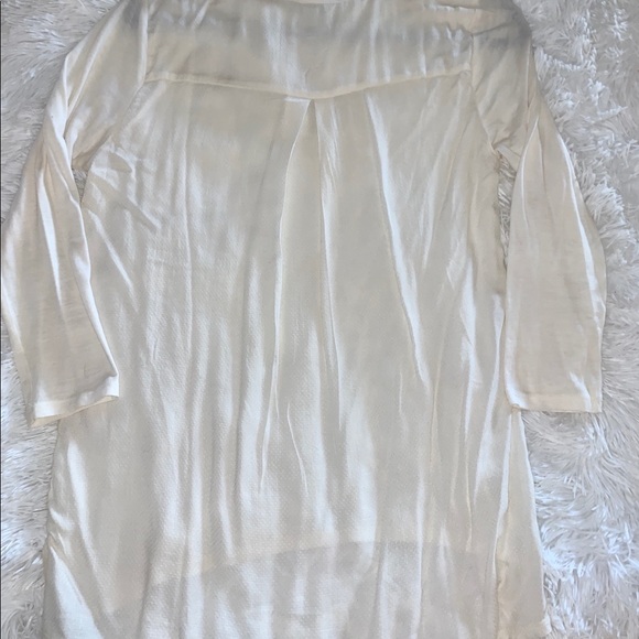 Lucky Brand Cream Light Top - Picture 4 of 5